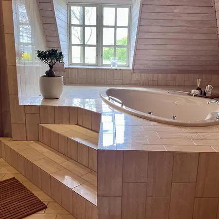 Private 2 Ha Nature 343 M Thatched Idyll Villa Skovmose