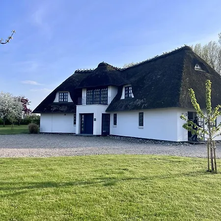 Private 2 Ha Nature 343 M Thatched Idyll Villa Skovmose
